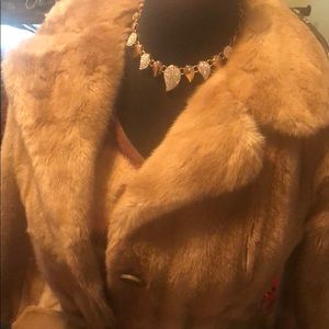 Step out in an awesome vintage faux fur jacket!